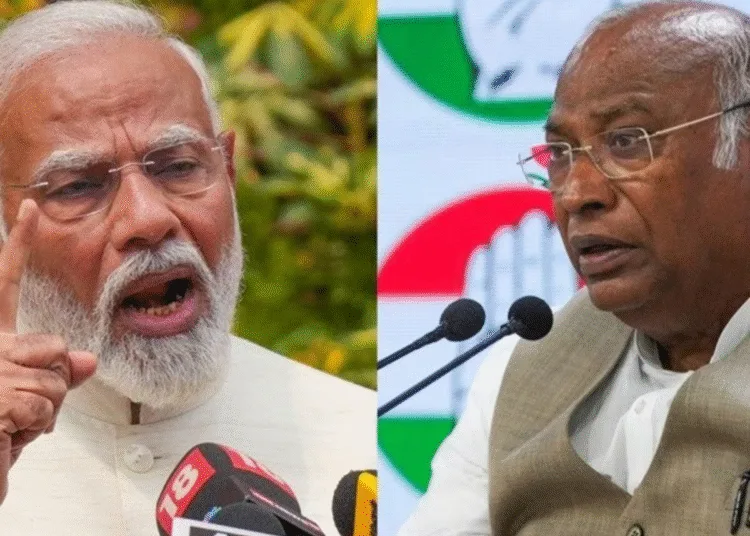 mallikarjun kharge attacks pm narendra modi says now undeclared emergency