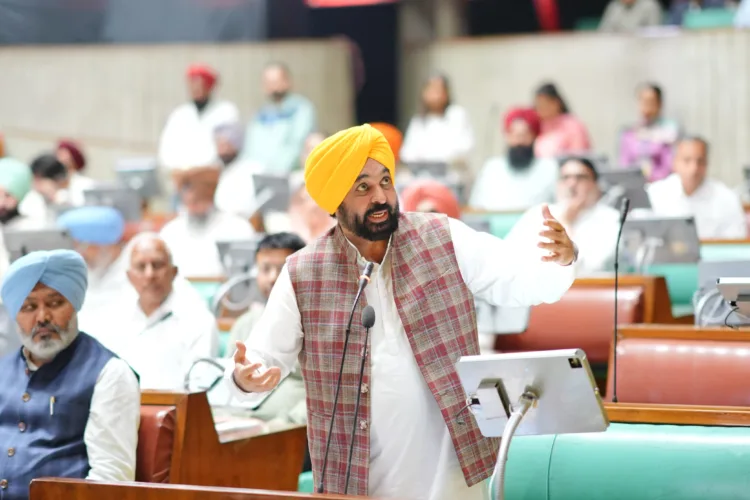 पंजाब विधानसभा द्वारा पाँच महत्वपूर्ण विधेयक सर्वसम्मति से पारित 1 CM Mann in Vidhan Sabha