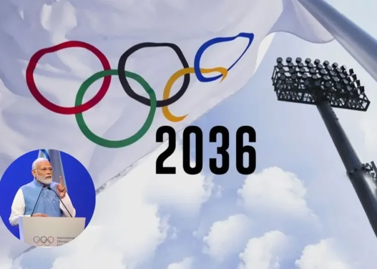 india officially enter race to host olympics games 2036 with ahmedabad as host city