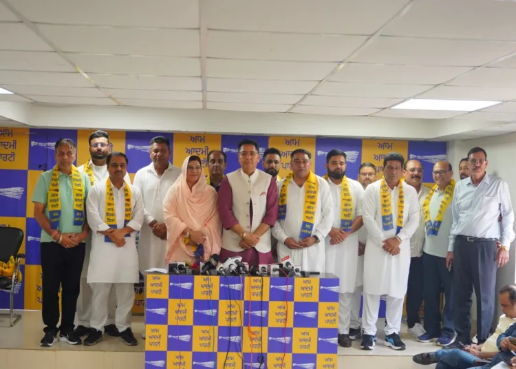 नकोदर में अकाली दल को बड़ा झटका! सैकड़ों नेता-कार्यकर्ता और पार्षद आप में शामिल 9 aap