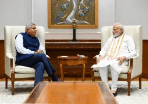 Jagdeep Dhankhar and PM Narendra Modi today