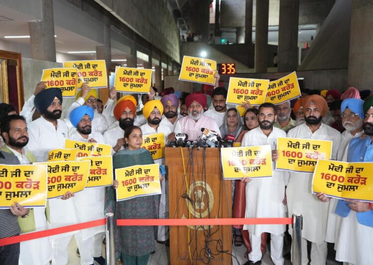 केंद्र के राहत पैकेज को पंजाब सरकार ने बताया ‘जुमला’, विधानसभा में किया जोरदार प्रदर्शन 1 जुमला
