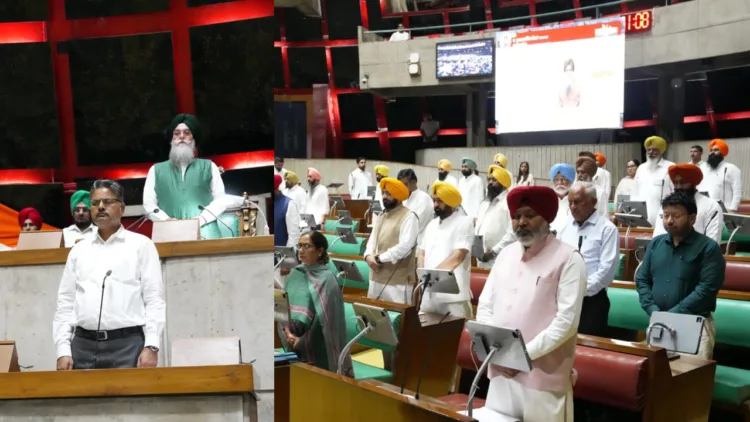 पंजाब विधानसभा ने बाढ़ के दौरान जान गंवाने वाले 59 नागरिकों को श्रद्धांजलि दी 1 Speaker Kultar Singh