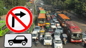 Delhi traffic advisory