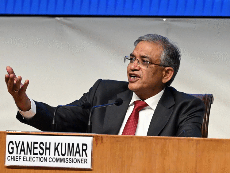 GYANESH KUMAR CHIEF ELECTION COMMISSIONER