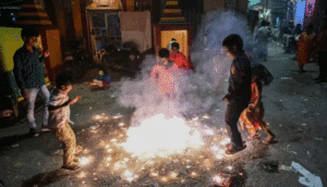 Punjab diwali pollution aqi rises