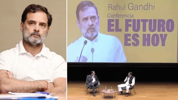 Rahu gandhi abroad