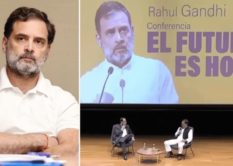 Rahu gandhi abroad