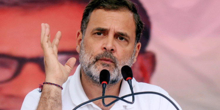 Rahul Gandhi says Narendra Modi