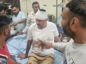 unjab Anandpur Sahib AAP Leader Nitin Nanda