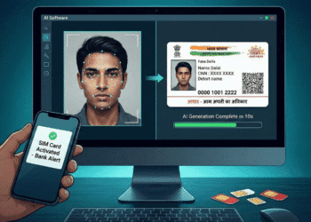 AI Fake Aadhaar Scam