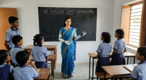 AI robot teacher Bulandshahr