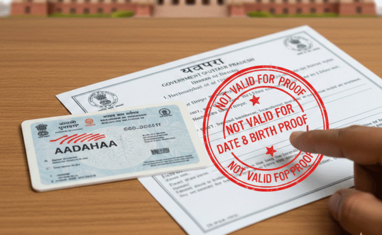 Aadhaar Card Date of Birth Proof अब जन्मतिथि का प्रमाण नहीं, UP सरकार का बड़ा फैसला 1 Aadhaar Card Date of Birth Proof