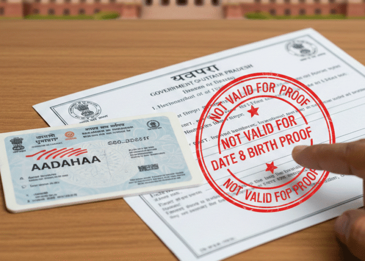 Aadhaar Card Date of Birth Proof