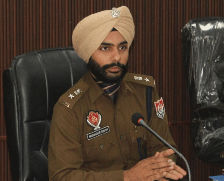 Amritsar Rural SSP Maninder Singh suspended
