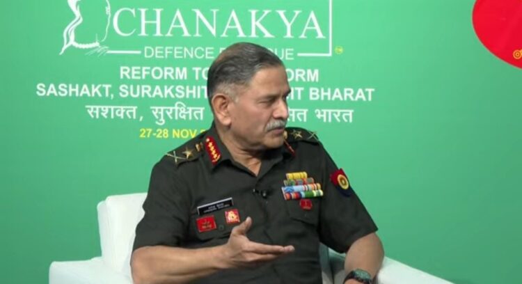 Army Chief Upendra Dwivedi