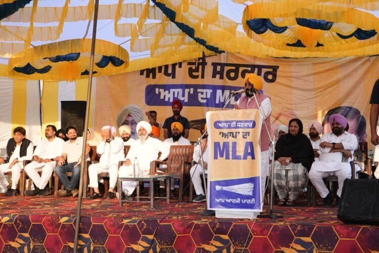 मुख्यमंत्री भगवंत सिंह मान ने कहा — “तरन तारन हलके के विकास में कोई कमी नहीं रहने देंगे” 1 CM B Mann