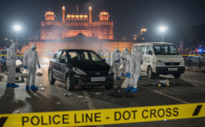 Delhi Blast - car