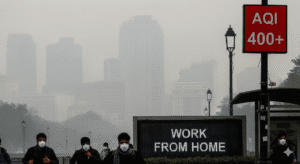 Delhi Pollution Work From Home