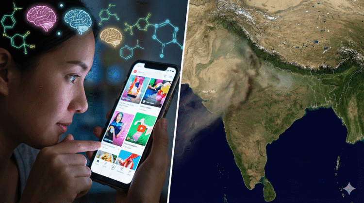 Dopamine Addiction के खतरनाक लक्षण और भारत पहुंचा ज्वालामुखी का 'जहरीला बादल'? 1 Dopamine Addiction & Health News