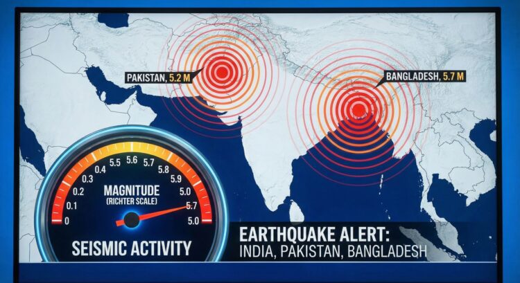 Earthquake in India