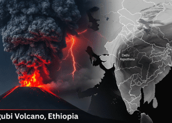 Ethiopian Volcano Ash Cloud