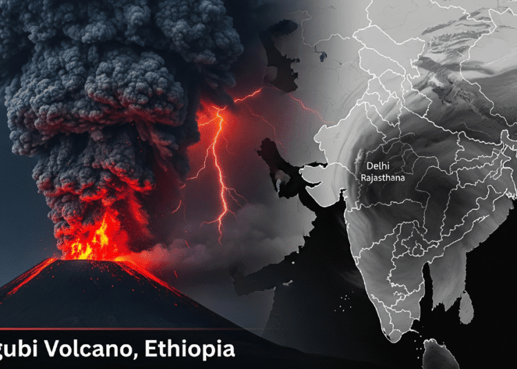 Ethiopian Volcano Ash Cloud