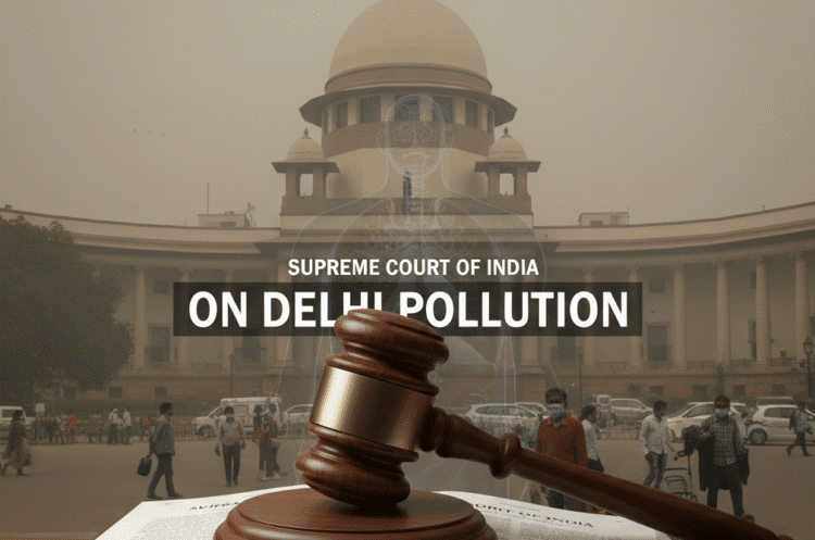 Supreme Court On Delhi Pollution: सुप्रीम कोर्ट की स्कूलों को सख्त फटकार 1 Delhi Air Pollution News