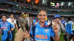 Harmanpreet Kaur Wax Statue