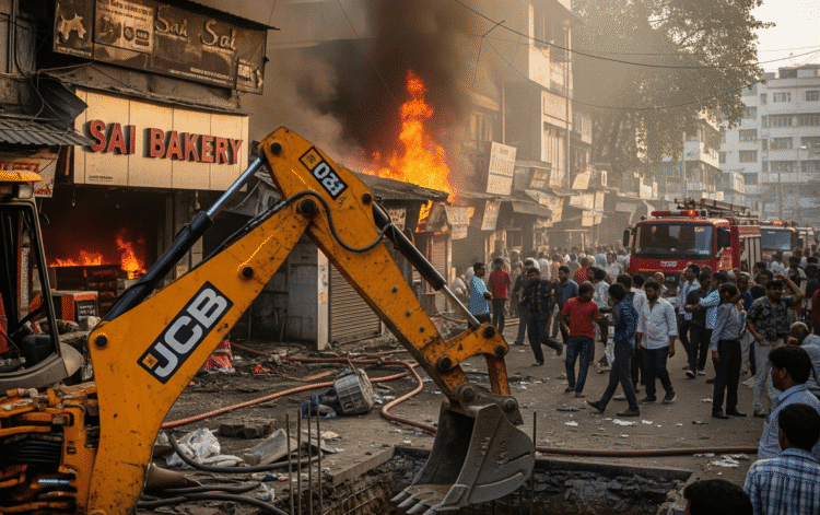 Mumbai Kurla West Fire News