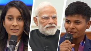 PM Modi Women's Team Meet