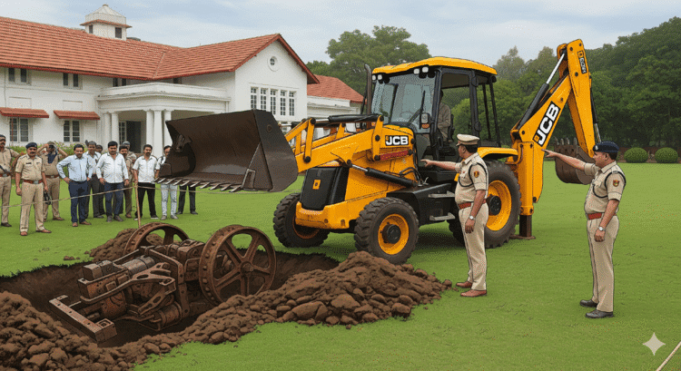 Shambhu Morcha Trolley Theft