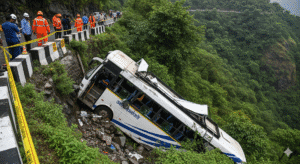 Two Bus Accidents in India, Road Safety