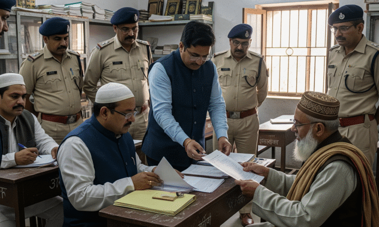 UP Madrasa Investigation: गैर मान्यता प्राप्त मदरसों की फंडिंग और छात्रों की होगी जांच 1 UP Madrasa Investigation