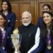 Women's Team PM Modi Meet