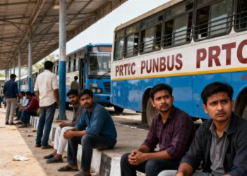 bus strike