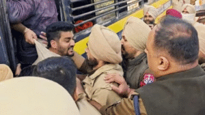 unjab Roadways Protest, SHO Jasvir Singh Sangrur