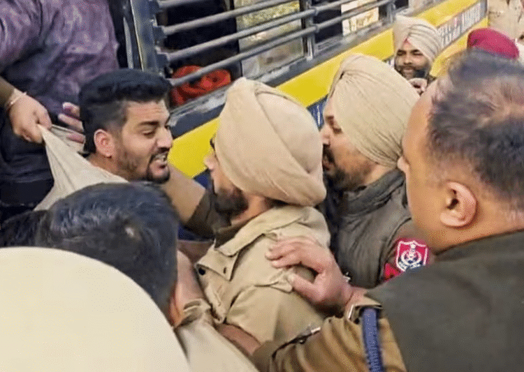 unjab Roadways Protest, SHO Jasvir Singh Sangrur