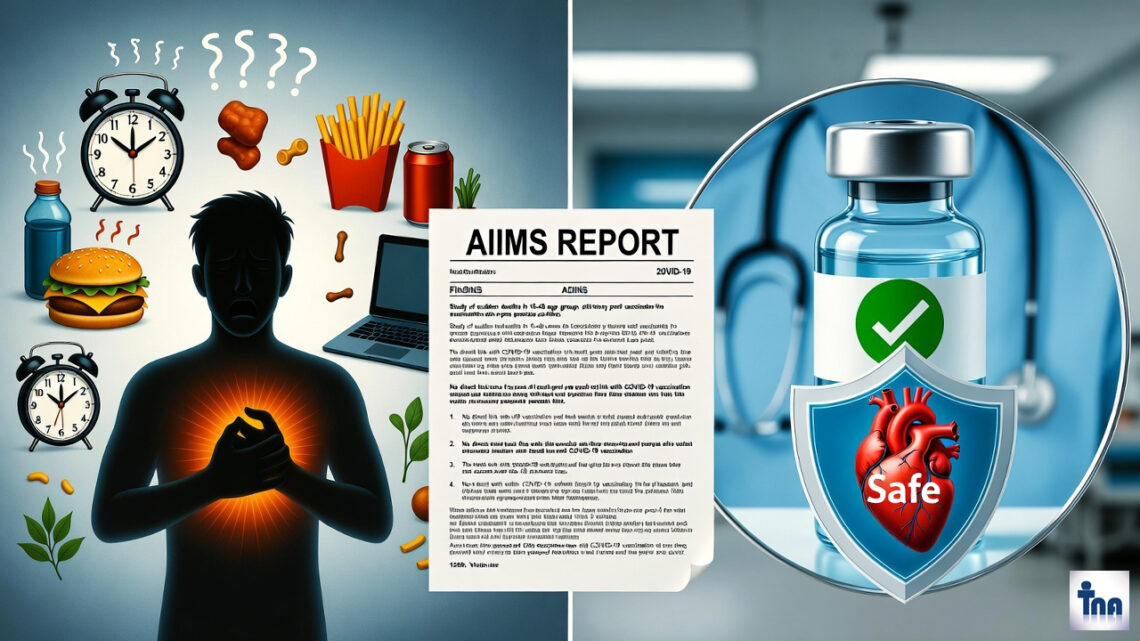 AIIMS Report on Sudden Death: हार्ट अटैक का कोविड वैक्सीन से कनेक्शन? एम्स ने किया बड़ा खुलासा 1 AIIMS Report on Sudden Death