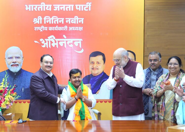 BJP National Working President Nitin