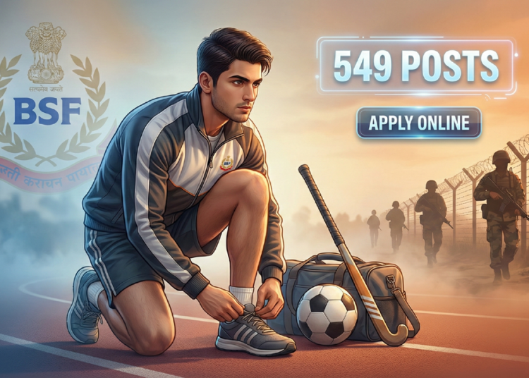 BSF Sports Quota Recruitment 2025, BSF Constable GD Vacancy, BSF Sports Quota Online Form 2025, 10th Pass Govt Jobs, Border Security Force Jobs.