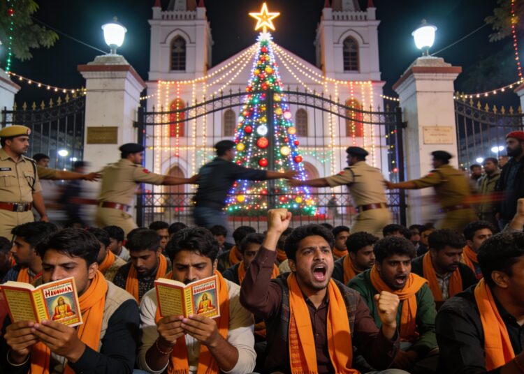 Bareilly Christmas Protest Bajrang Dal