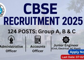 CBSE Recruitment 2025