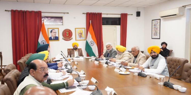 CM Mann Cabinet Meeting