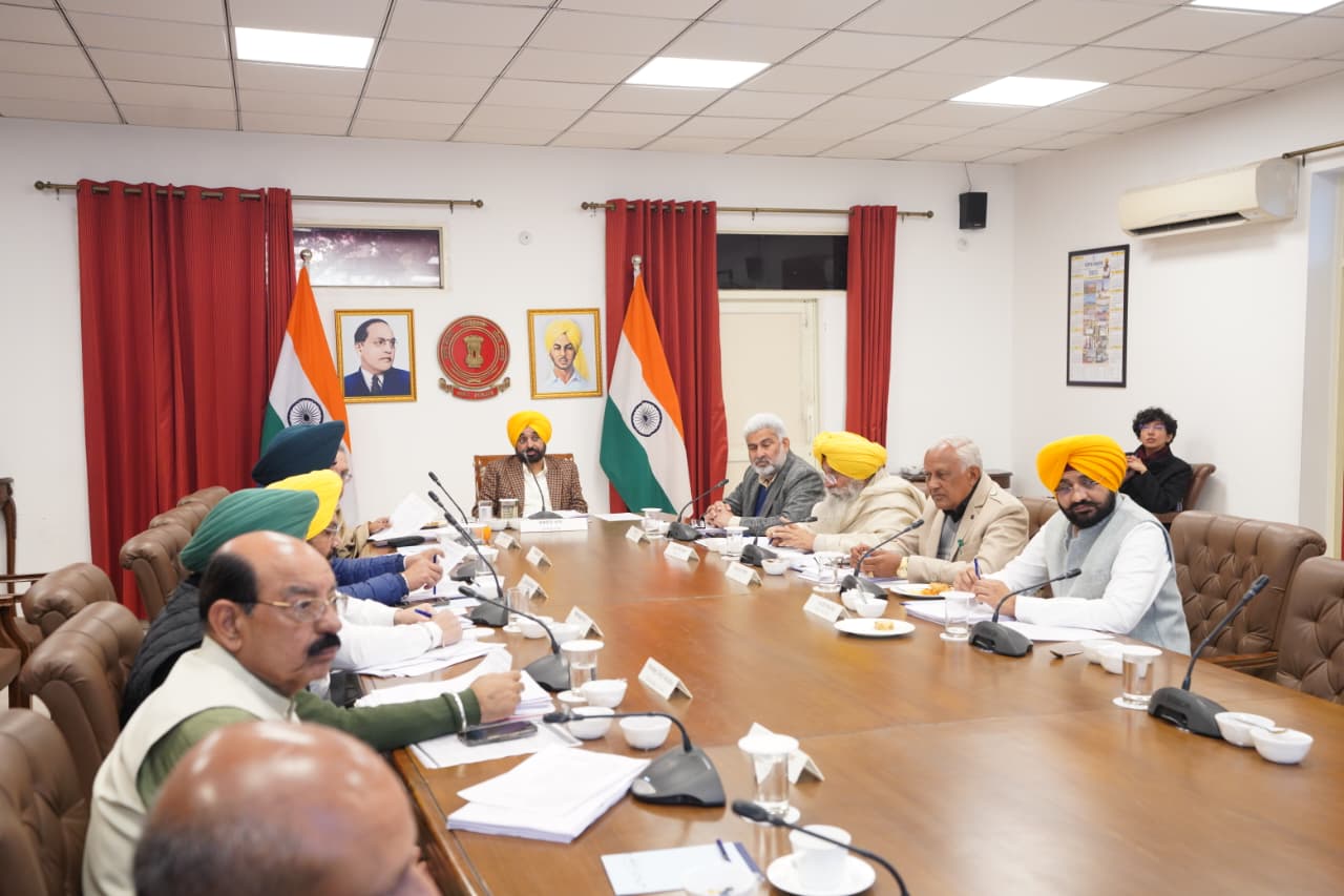 CM Mann Cabinet Meeting