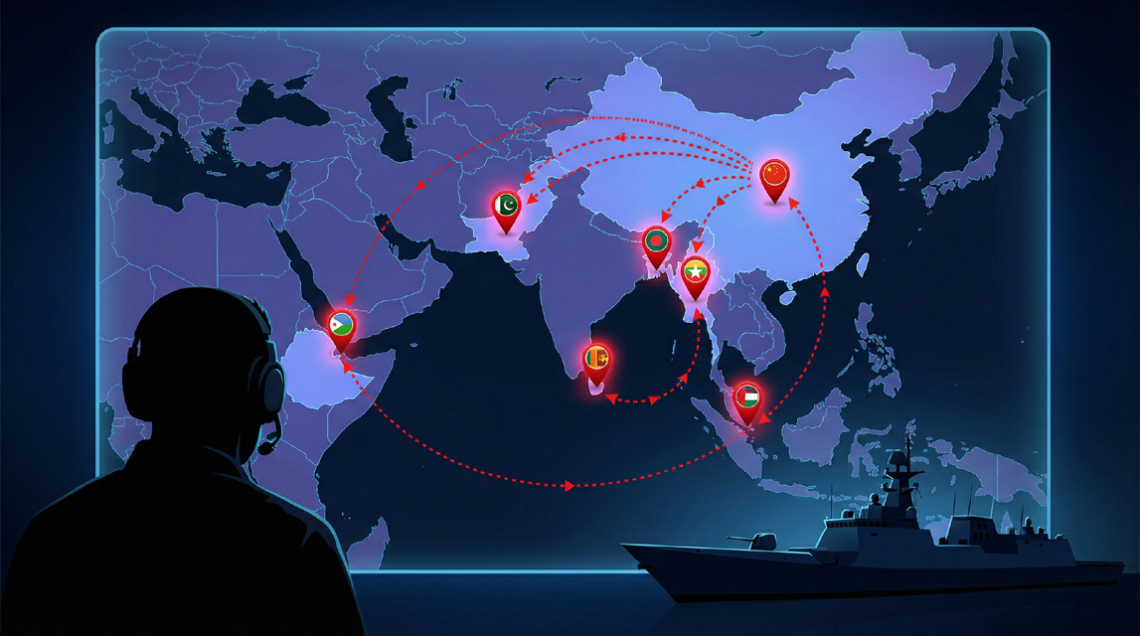 China Military Base Strategy
