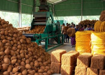 Coconut Waste Recycling