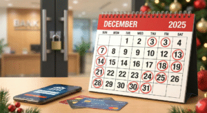 December Bank Holidays