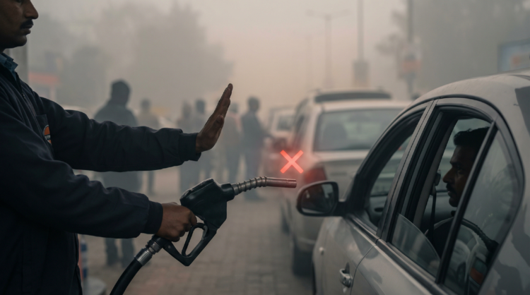 Delhi Air Pollution Update: 18 दिसंबर से पेट्रोल पंप पर 'No Fuel', 50% वर्क फ्रॉम होम, जानिए नए नियम 1 Delhi Air Pollution Update