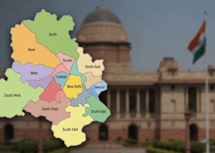 Delhi District Restructuring News